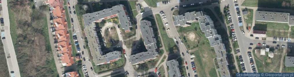 Zdjęcie satelitarne Pośrednictwo Ubezpieczeniowe Anna Ostrowska