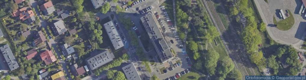 Zdjęcie satelitarne Pośrednictwo Ubezpieczeniowe Auto Stop Iwona Rożek Dariusz Wyka