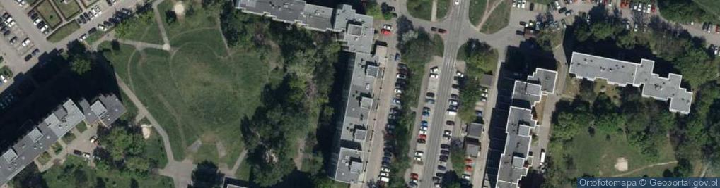 Zdjęcie satelitarne Pośrednictwo Ubezpieczeniowe Barbara Kostyrska