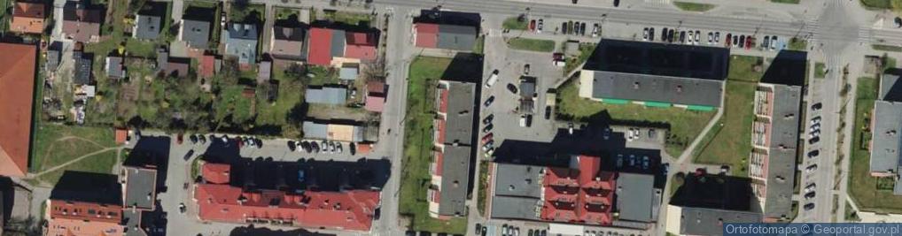 Zdjęcie satelitarne Pośrednictwo Ubezpieczeniowe Bogumiła Dąbrowska