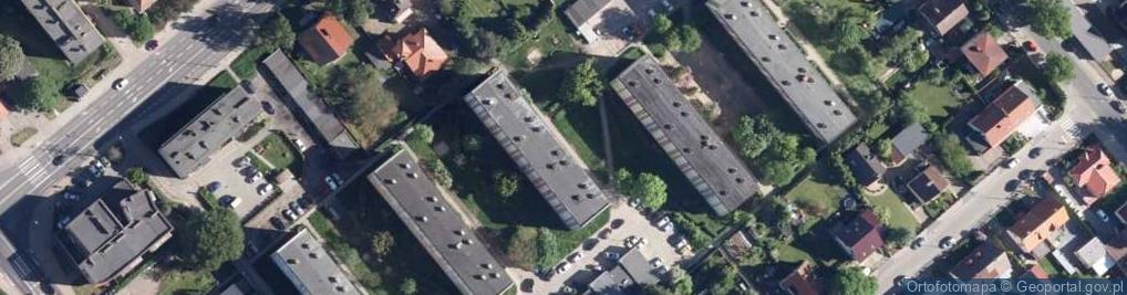 Zdjęcie satelitarne Pośrednictwo Ubezpieczeniowe - Bożena Urbaniak