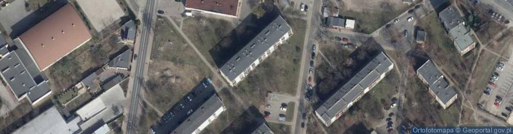 Zdjęcie satelitarne Pośrednictwo Ubezpieczeniowe Bożenna Majewska Jurek