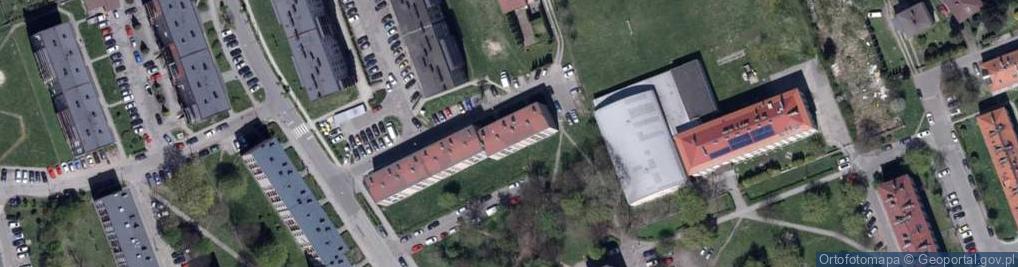 Zdjęcie satelitarne Pośrednictwo Ubezpieczeniowe Brygida Urban