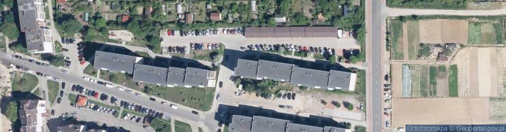 Zdjęcie satelitarne Pośrednictwo Ubezpieczeniowe Budland