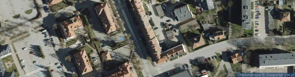 Zdjęcie satelitarne Pośrednictwo Ubezpieczeniowe Burzyńska Joalnta i Piętka Ryszard