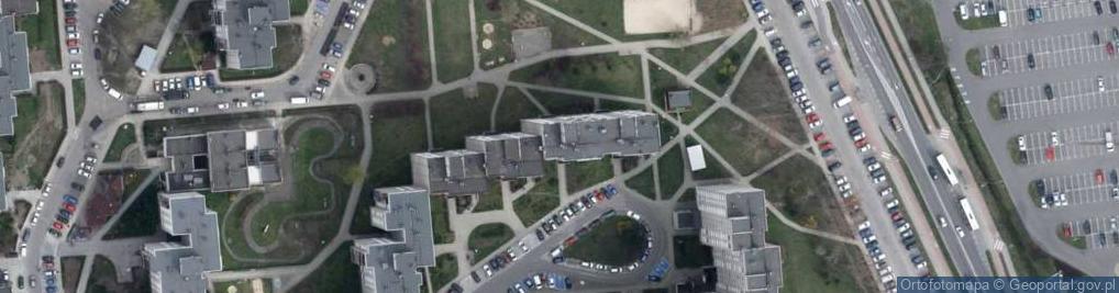 Zdjęcie satelitarne Pośrednictwo Ubezpieczeniowe Dąbrowski Zbigniew