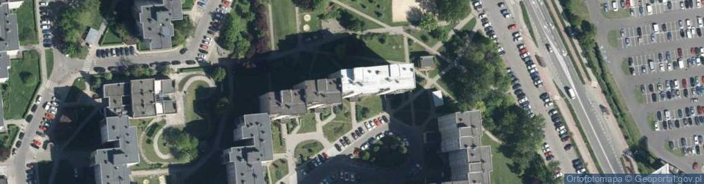 Zdjęcie satelitarne Pośrednictwo Ubezpieczeniowe Dąbrowski Zbigniew