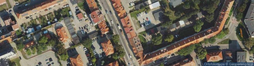 Zdjęcie satelitarne Pośrednictwo Ubezpieczeniowe Dawid Pastwikowski