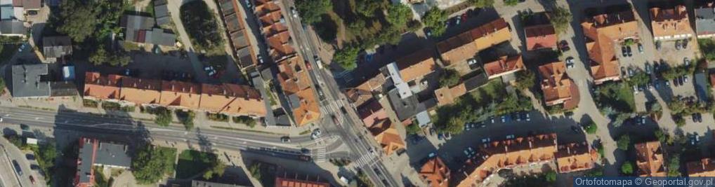 Zdjęcie satelitarne Pośrednictwo Ubezpieczeniowe Dawidziuk Teresa Krystyna