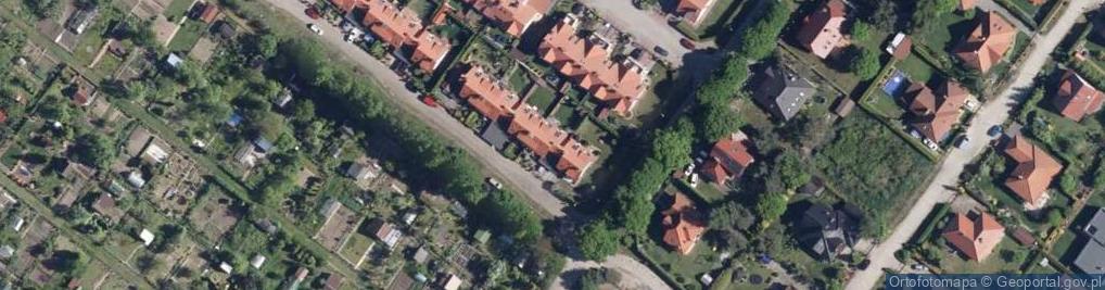 Zdjęcie satelitarne Pośrednictwo Ubezpieczeniowe Dorbfin Ryszard Bruj