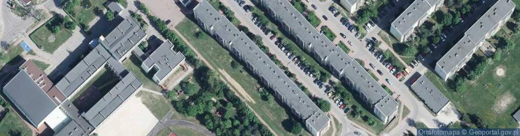Zdjęcie satelitarne Pośrednictwo Ubezpieczeniowe Dziwota Grzegorz