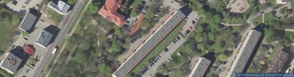 Zdjęcie satelitarne Pośrednictwo Ubezpieczeniowe Ewa Papież