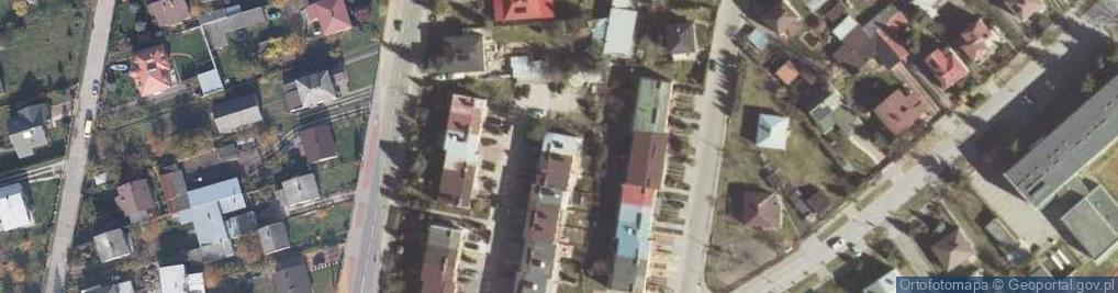 Zdjęcie satelitarne Pośrednictwo Ubezpieczeniowe Grodzka Halina