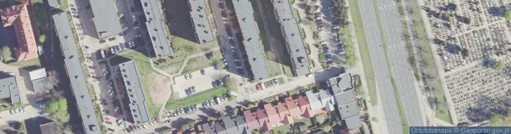 Zdjęcie satelitarne Pośrednictwo Ubezpieczeniowe Grzegorz Heliński Leszno