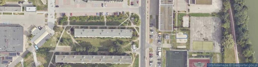 Zdjęcie satelitarne Pośrednictwo Ubezpieczeniowe Gumkowska Bożena