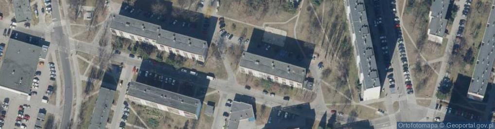 Zdjęcie satelitarne Pośrednictwo Ubezpieczeniowe Halina Dawid
