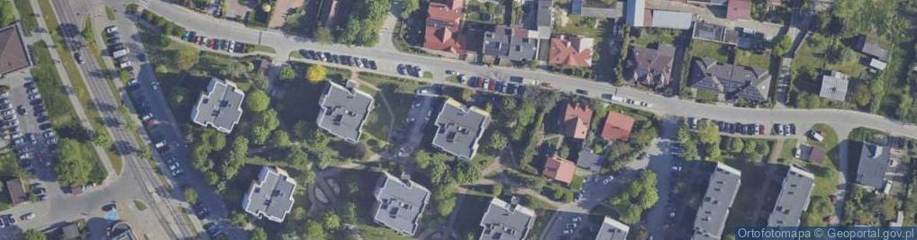 Zdjęcie satelitarne Pośrednictwo Ubezpieczeniowe i Handlowe