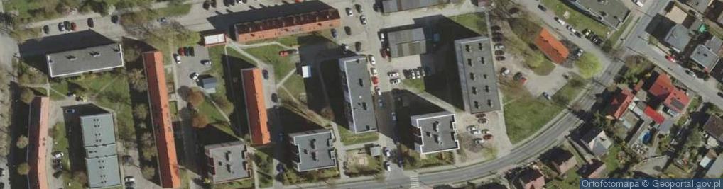 Zdjęcie satelitarne Pośrednictwo Ubezpieczeniowe Ireneusz Grochowski
