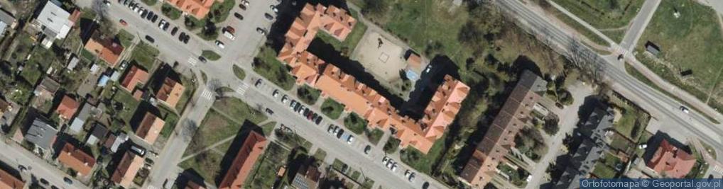 Zdjęcie satelitarne Pośrednictwo Ubezpieczeniowe Izabela Ciemiecka