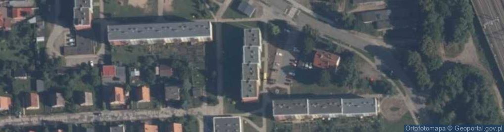 Zdjęcie satelitarne Pośrednictwo Ubezpieczeniowe Jacek Woźniak
