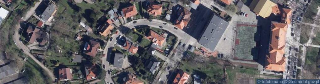 Zdjęcie satelitarne Pośrednictwo Ubezpieczeniowe Jacek Żakowski