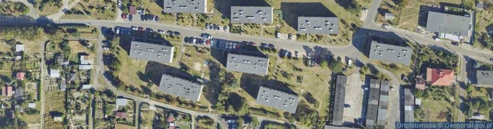 Zdjęcie satelitarne Pośrednictwo Ubezpieczeniowe Jadwiga Wiśniewska