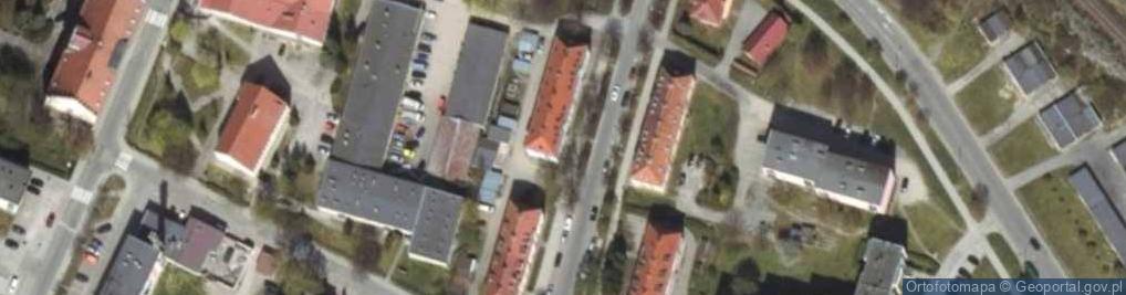 Zdjęcie satelitarne Pośrednictwo Ubezpieczeniowe Joanna Hrebelska