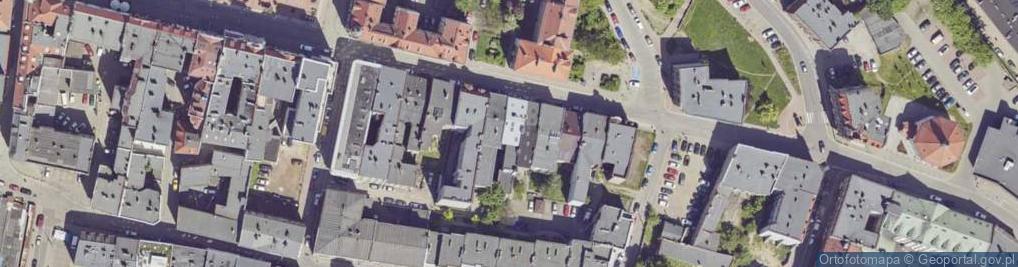 Zdjęcie satelitarne Pośrednictwo Ubezpieczeniowe Justyna Szuter
