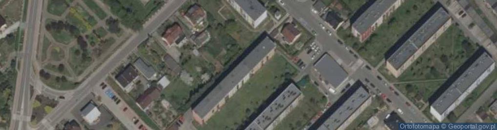Zdjęcie satelitarne Pośrednictwo Ubezpieczeniowe Krawczyk Małgorzata