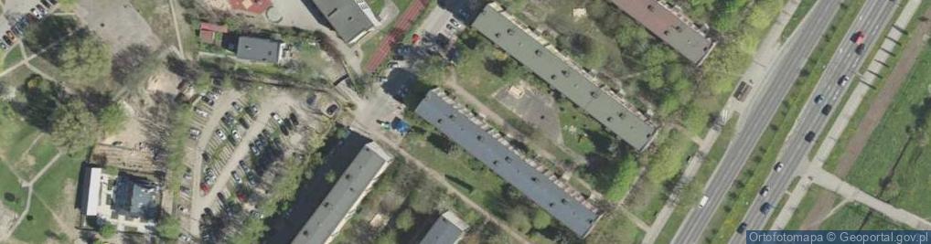 Zdjęcie satelitarne Pośrednictwo Ubezpieczeniowe Krupkowski Piotr