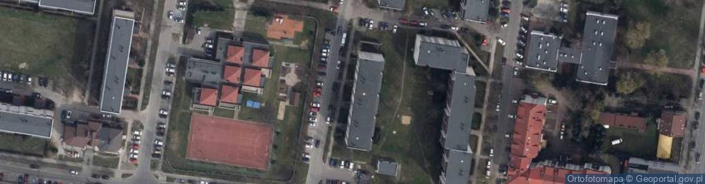 Zdjęcie satelitarne Pośrednictwo Ubezpieczeniowe Krystyna Krystek
