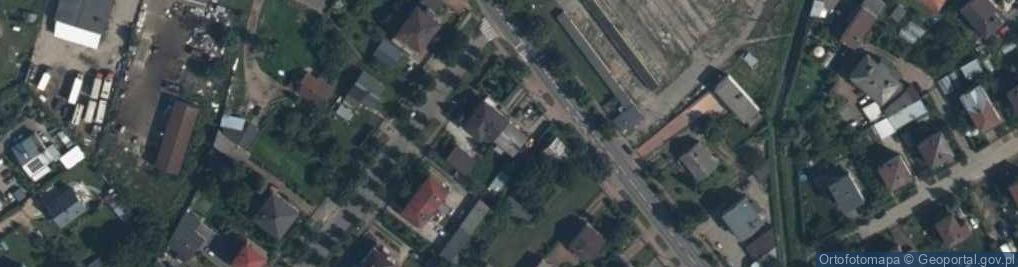 Zdjęcie satelitarne Pośrednictwo Ubezpieczeniowe Krzysztof Kuźma