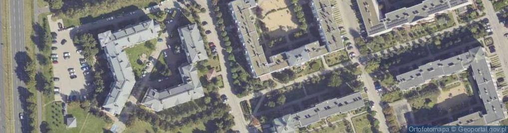 Zdjęcie satelitarne Pośrednictwo Ubezpieczeniowe Leszno