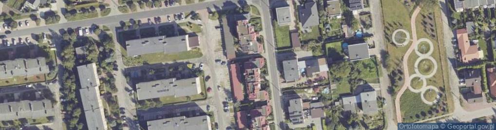 Zdjęcie satelitarne Pośrednictwo Ubezpieczeniowe Leszno
