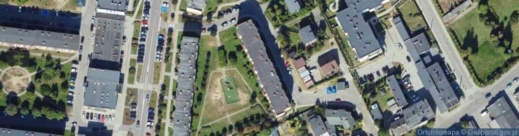Zdjęcie satelitarne Pośrednictwo Ubezpieczeniowe Lucyna Burandt