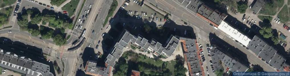 Zdjęcie satelitarne Pośrednictwo Ubezpieczeniowe Maria Grzech