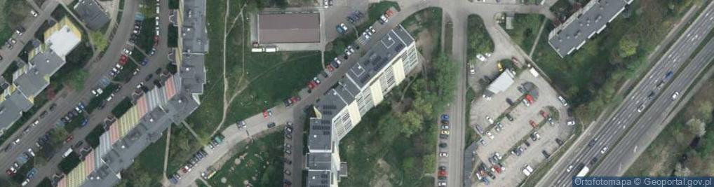 Zdjęcie satelitarne Pośrednictwo Ubezpieczeniowe Mariusz Hernet