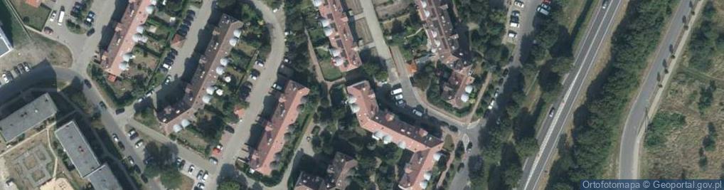 Zdjęcie satelitarne Pośrednictwo Ubezpieczeniowe Michalska