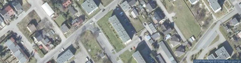 Zdjęcie satelitarne Pośrednictwo Ubezpieczeniowe Mirosław Lisek