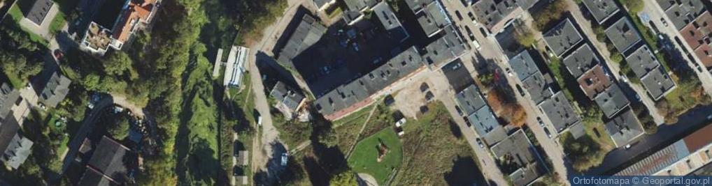 Zdjęcie satelitarne Pośrednictwo Ubezpieczeniowe Pałubicka Józefa