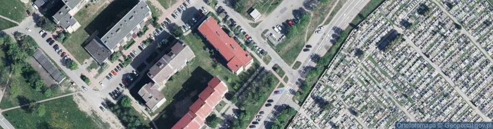 Zdjęcie satelitarne Pośrednictwo Ubezpieczeniowe Patra Patrycja Oponowicz