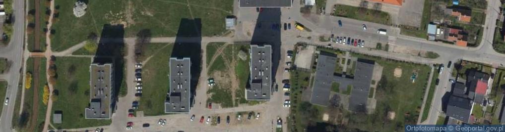 Zdjęcie satelitarne Pośrednictwo Ubezpieczeniowe Piechowiak Janina