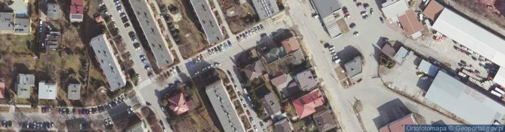 Zdjęcie satelitarne Pośrednictwo Ubezpieczeniowe Pięciak Jerzy