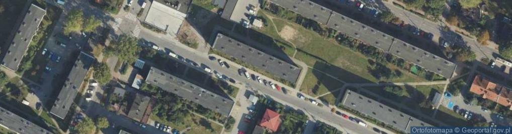 Zdjęcie satelitarne Pośrednictwo Ubezpieczeniowe Piekarski Jacek