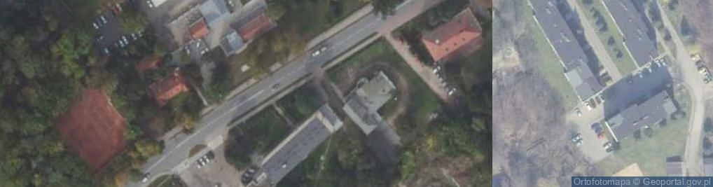 Zdjęcie satelitarne Pośrednictwo Ubezpieczeniowe Piotr Harajon