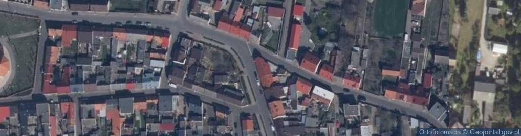 Zdjęcie satelitarne Pośrednictwo Ubezpieczeniowe Robert Szczepaniak Leszno