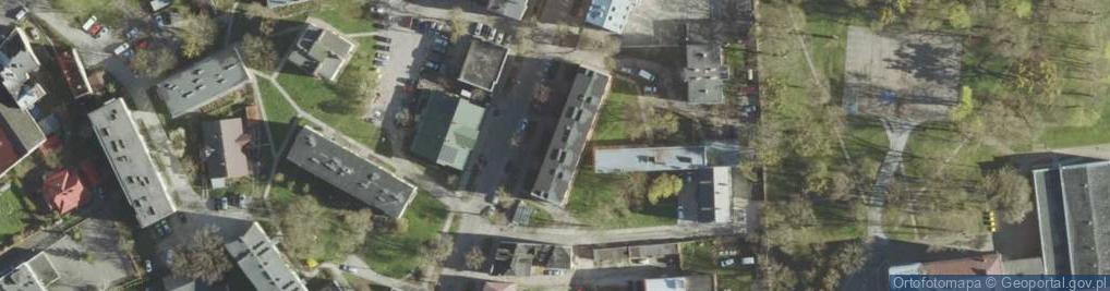 Zdjęcie satelitarne Pośrednictwo Ubezpieczeniowe Sapuła Agnieszka