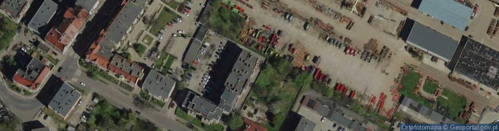 Zdjęcie satelitarne Pośrednictwo Ubezpieczeniowe Synowiec Witold