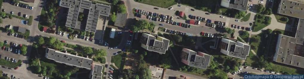 Zdjęcie satelitarne Pośrednictwo Ubezpieczeniowe Szwacka Zofia