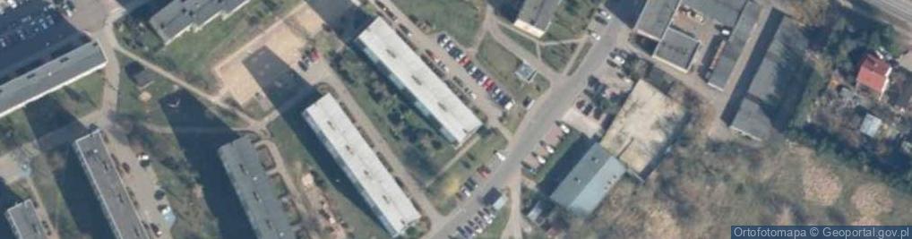 Zdjęcie satelitarne Pośrednictwo Ubezpieczeniowe Tomasz Dąbrowski